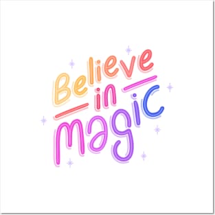 Believe In Magic Posters and Art